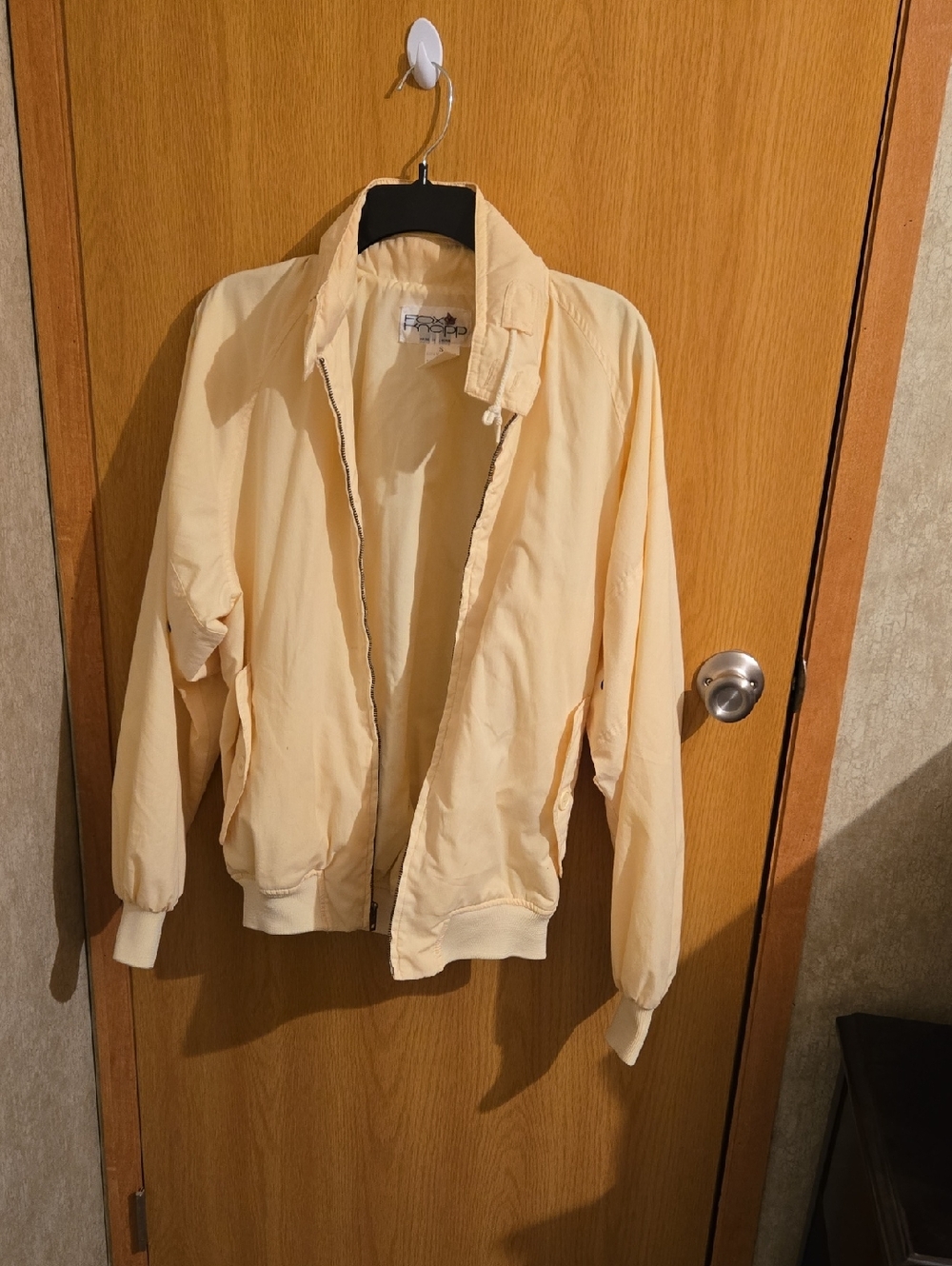 Men's Pale Yellow Lightweight Shirt Jacket